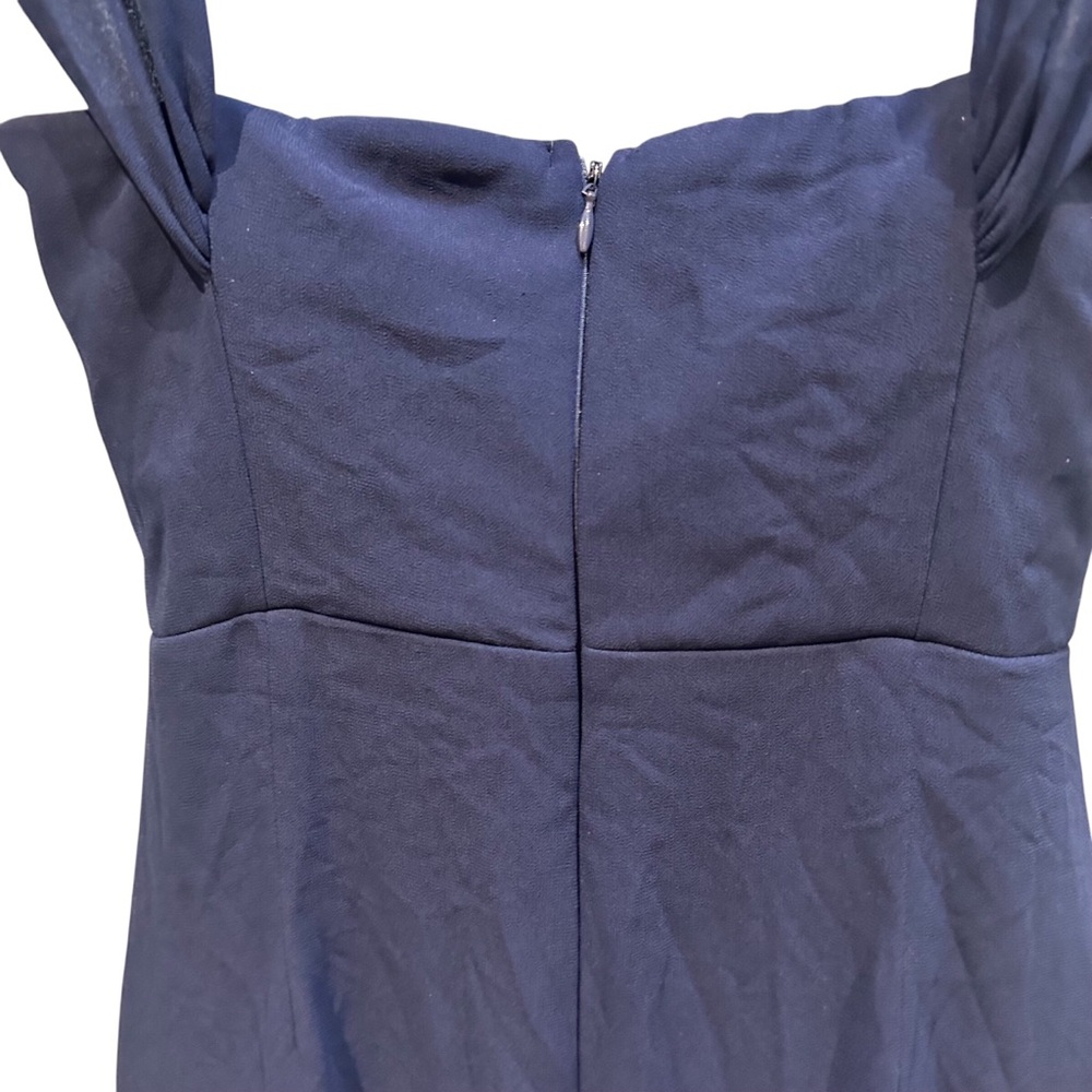 Lulus Magical Magnetism Navy Blue Off-the-Shoulder Maxi Dress Size Small - Picture 12 of 15